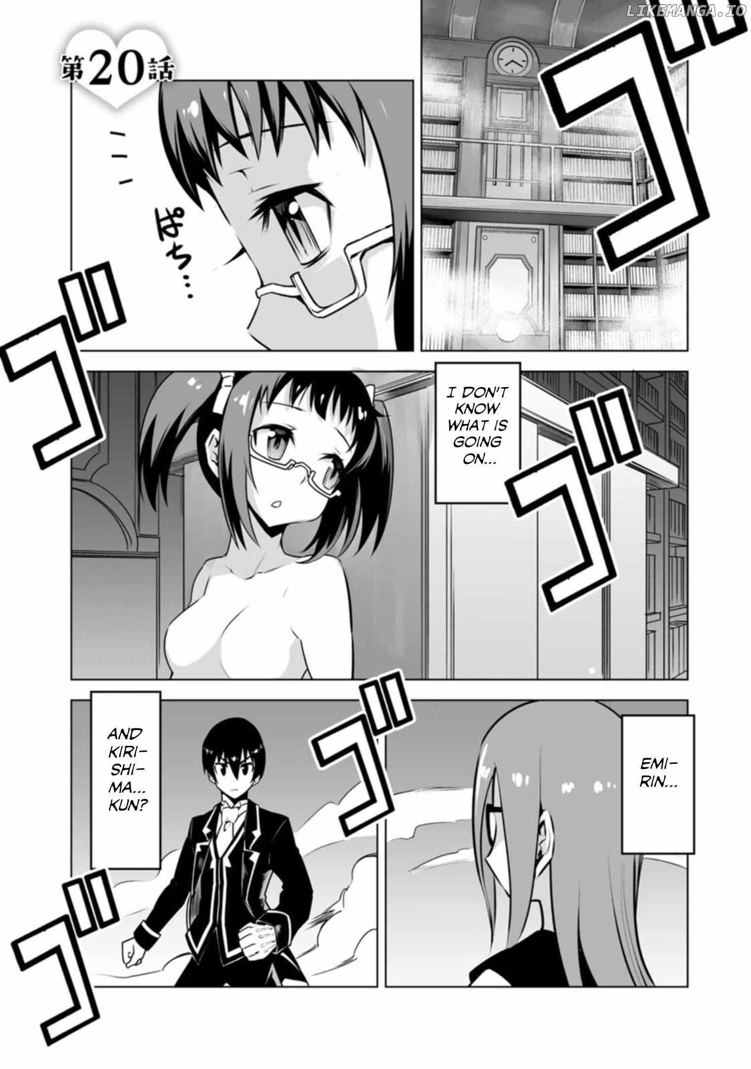 Class Teni De Ore Dake Haburaretara, Doukyuu Harem Tsukuru Koto Ni Shita Chapter 20 1